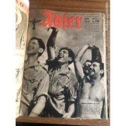 Alemania III Reich-2ª Guerra Mundial-Revista DER ADLER. 9 Numeros del 14 al 22-Año 1943.