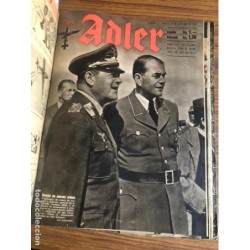 Alemania III Reich-2ª Guerra Mundial-Revista DER ADLER. 9 Numeros del 14 al 22-Año 1943.