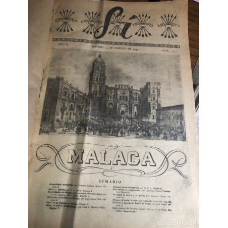 SUPLEMENTO SEMANAL DE ARRIBA .AÑO 1943-1944. 42 NUMEROS.