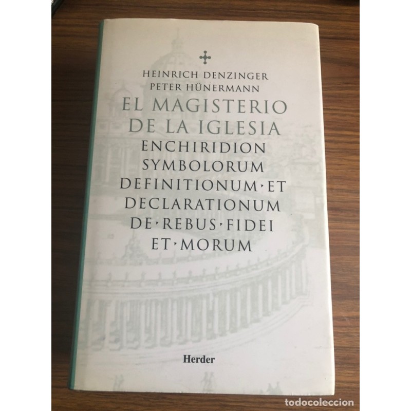 EL MAGISTERIO DE LA IGLESIA-HERDER-AÑO 1999.