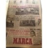 MARCA- DIARIO GRAFICO DE LOS DEPORTES-AÑOS 1944-45.101 NUMEROS ENCUADERNADOS.