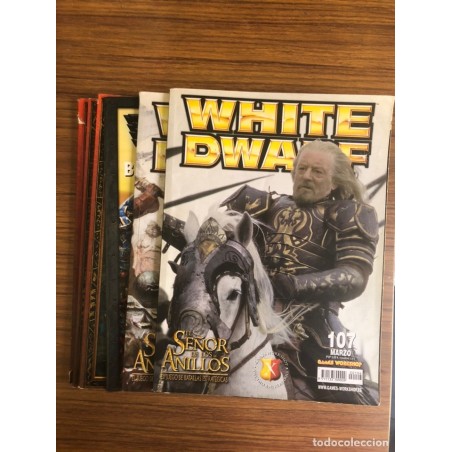 WARHAMMER-WHITE DEWARF -5 REVISTAS.