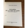 ESTAMPAS DE LA VIDA EN LEON DURANTE RL SIGLO X-CLAUDIO SANCHEZ ALBORNOZ-AÑO 1985.