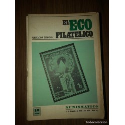 EL ECO FILATELICO Y NUMISMATICO-AÑOS 1968,69,70-49 NUNEROS.