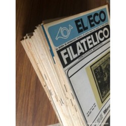 EL ECO FILATELICO Y NUMISMATICO-AÑOS 1968,69,70-49 NUNEROS.