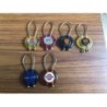 LOTE DE 6 LLAVEROS DE MARCAS AUTOMOVILES.