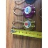 LOTE DE 6 LLAVEROS DE MARCAS AUTOMOVILES.