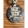 NUESTRA SEÑORA DE LA OLMEDA-COFRADIA DE NUESTRA SEÑORA DE LA OLMEDA USED-MEDALLA COLGANTE ANTIGUA.