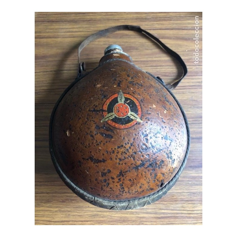 CANTIMPLORA DE PILOTO AVIACION-GUERRA CIVIL ESPAÑOLA.