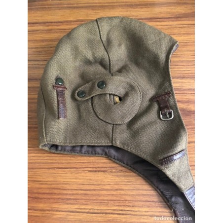 GORRO MILITAR PILOTO DE AVIACION ESPAÑOL- UNIFORMIDAD AÑO 1946.