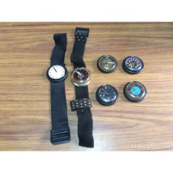 SWATCH.POP. 6 RELOJES SWATCH. ORIGINALES.NO FUNCIONAN.AÑOS 1987-1988-1990-1991.