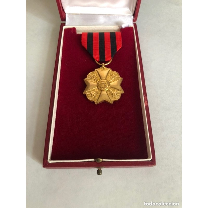 LEOPOLDSORDE 1ª KLASSE B. MEDAILLE-MEDALLA CIVIL 1ª CLASE DORADA EN CAJITA