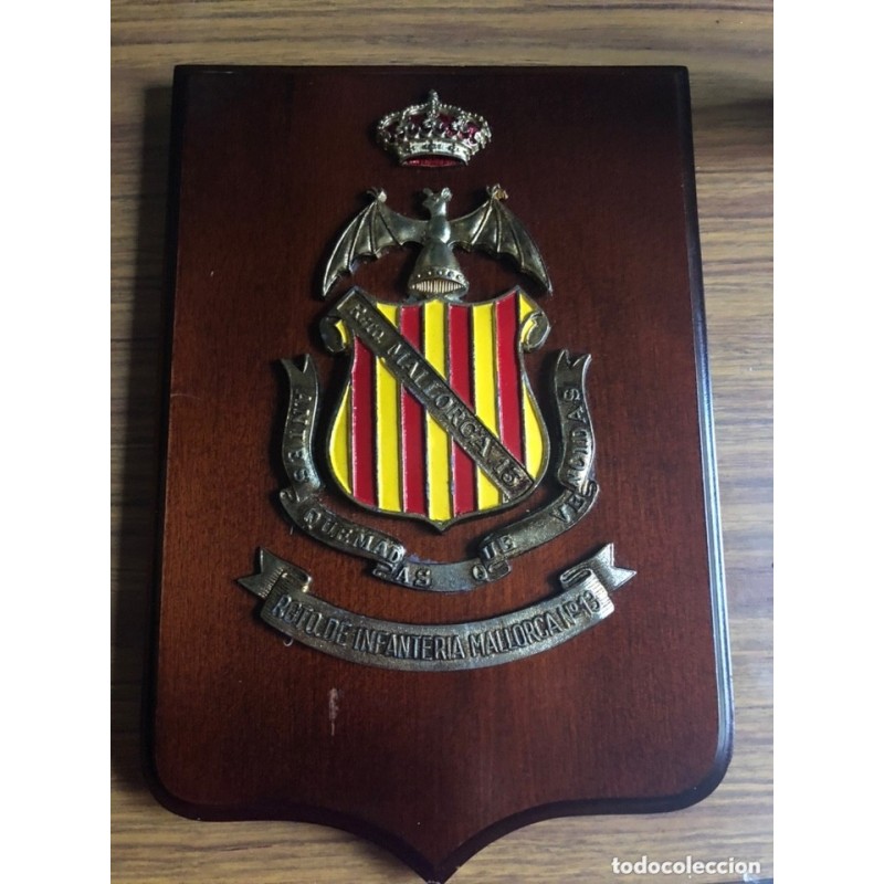 REGIMIENTO DE INFANTERÍA MALLORCA N°13-ANTES QUEMADAS QUE VENDIDAS-AÑOS 80-METOPA.