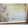 PINTURA AL ÓLEO SOBRE TABLA. FIRMADO COLOMER. PAISAJE.