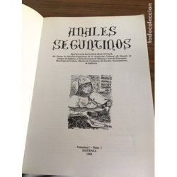 ANALES SEGUNTINOS-VOLUMEN I-NUMERO I-AÑO 1984.