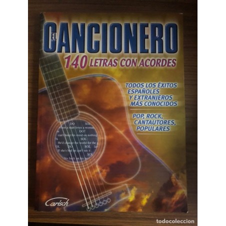 EL CANCIONERO-140 LETRAS CON ACORDES-CARISCH.