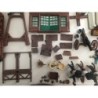 FAMOBIL-PLAYMOBIL-GEOBRA.FORT-RANDALL.GRAN LOTE-AÑO 1974.