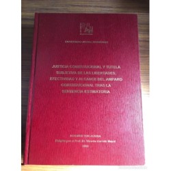TESIS DOCTORAL ROSARIO TUR AUSINA-JUSTICIA CONTITUCIONAL Y TUTELA SUBJETIVA DE LAS LIBERTADES-2003.
