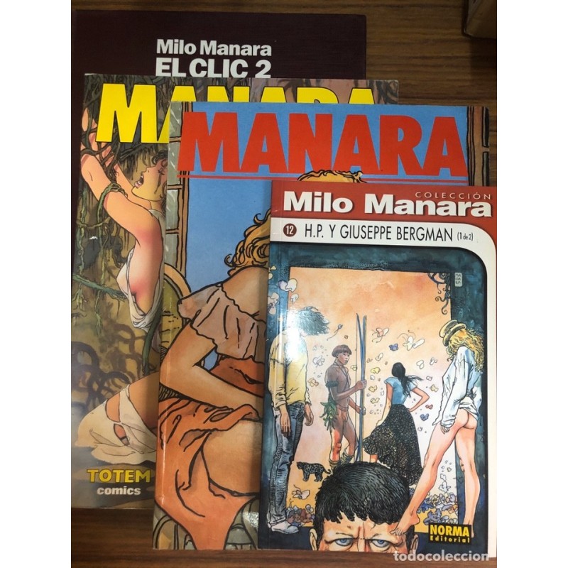 MILO MANARA-LOTE 4 COMICS.