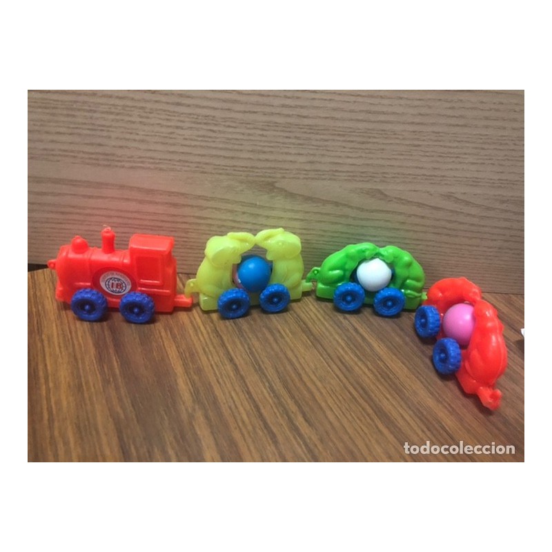 JUGUETES PAYVA-TREN DE PLASTICO CIRCO CON BOLAS-IB-SERVICIO DE AEROPUERTO.