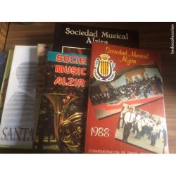 ALZIRA-SANTA CECILIA-15 PROGRAMAS-SOCIEDAD MUSICAL DE ALZIRA