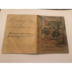 TOROS-PASE DE ABONADO ANUAL DE TOROS-REGALO DE XAVIER CUGAT A JOAQUÍN RODRÍGUEZ LÓPEZ DE DIOS- 1963