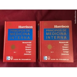 PRINCIPIOS DE MEDICINA INTERNA-HARRISON- MC GRAW HILL-15ª EDICION. 2 TOMOS-AÑO 2003.