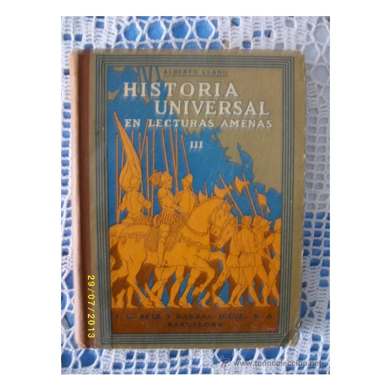 HISTORIA UNIVERSAL EN LECTURAS AMENAS III