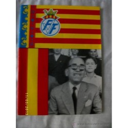 FEDERACIÓN VALENCIANA DE FUTBOL . MARZO 1972.