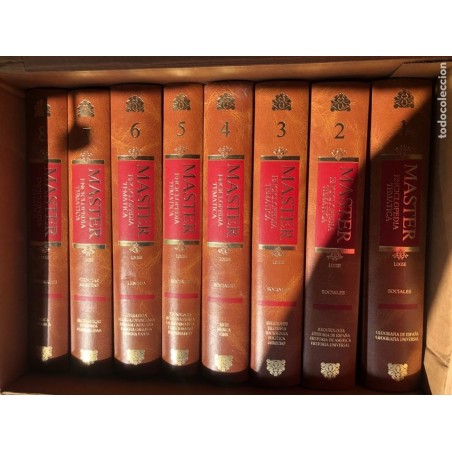 MASTER ENCICLOPEDIA TEMÁTICA-14 TOMOS-AÑO 1992.