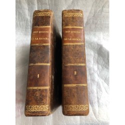 EL INGENIOSO HIDALGO DON QUIJOTE DE LA MANCHA-AÑO 1844-TOMO I/II