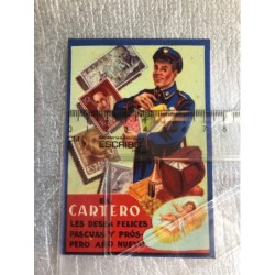 EL CARTERO- TARJETA DE FELICITACIÓN.