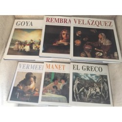 GRANDES MAESTROS DE LA PINTURA CLASICA. DEBATE. CIRCULO DE LECTORES. 12 TOMOS. COMPLETA.