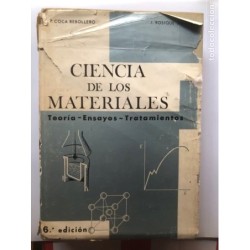 CIENCIA DE LOS MATERIALES-EDITORIAL COSMOS-COCA REBOLLERO-ROSIQUE JIMENEZ-AÑO 1973