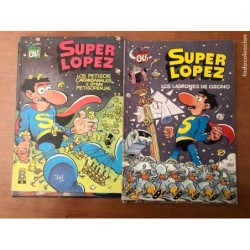 SUPER LOPEZ-COLECCIÓN OLE-6 NUMEROS-AÑOS 1990.