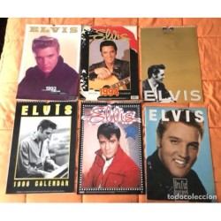 ELVIS PRESLEY-LOTE CALENDARIOS 1993, 1994 OFFICIAL,1994,1996 MAS GRAFIC POSTER-CALENDAR LOT.