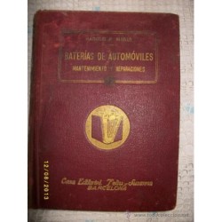 BATERIAS DE AUTOMOVILES MANTENIMIENTO Y REPARACIONES