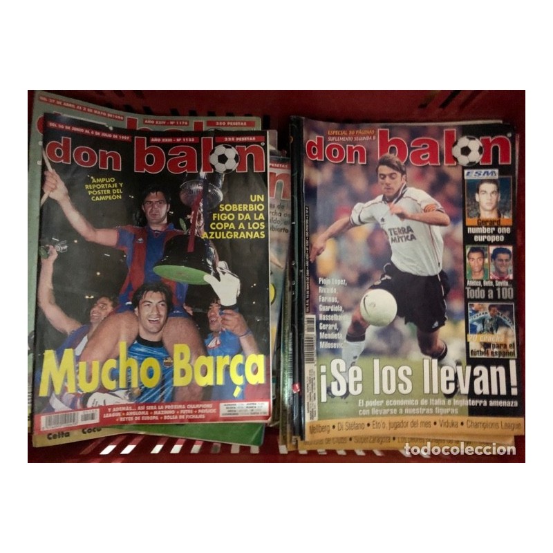 DON BALON- LOTE DE 98 REVISTAS. DON BALON- LOTE DE 98 REVISTAS.