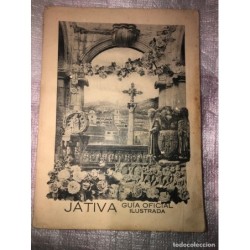 JATIVA-GUIA OFICIAL ILUSTRADA-AÑO 1925.