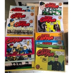 STEVE CANYON - NÚMEROS 1 AL 12-MILTON CANIFF-AÑOS 1988.