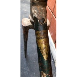 CUADRO DE BICICLETA ORBEA CON SILLIN-ANTIGUO.