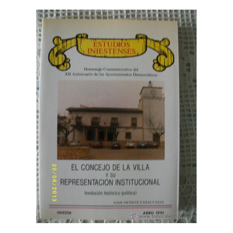 EL CONCEJO DE LA VILLA Y SU REPRESENTACION INSTITUCIONAL