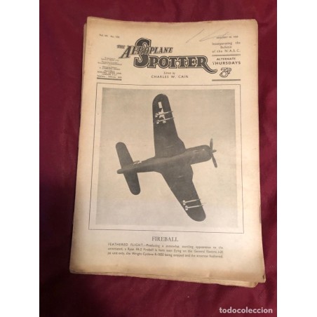 THE AEROPLANE SPOTTER-ROLAND E. DANGERFIELD-64 NUMEROS-AVIACIÓN-DEL AÑO 1946 AL 1948.