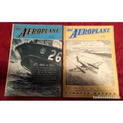 THE AEROPLANE-MAGAZINE-13 REVISTAS AVIACION-AÑOS 1945/46.