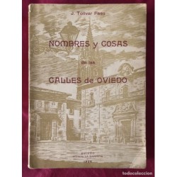 NOMBRES Y COSAS DE LAS CALLES DE OVIEDO-AÑO 1958.