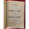 NOMBRES Y COSAS DE LAS CALLES DE OVIEDO-AÑO 1958.