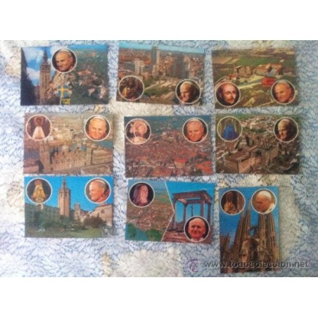 COLECCION VISITA DE JUAN PABLO II-PAPA.