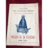 ALICANTE-ONDARA- PROGRAMA OFICIAL- FIESTAS VIRGEN DE LA SOLEDAD-AÑO 1954-ORIGINAL.