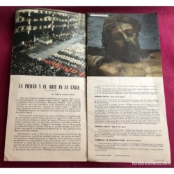 SEMANA SANTA VALLADOLID-PROGRAMA DE SEMANA SANTA DE VALLADOLID- AÑO 1962.