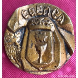 ESPAÑA- CUENCA-MEDALLA F.N.M.T. SERIE CIUDADES -BRONCE-AÑO 1966.